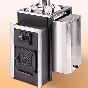 Печь банная Радуга ПБ-21Б (под навесной бак 50л) УК 6мм