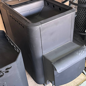 Печь банная НМК Сибирь со встроенным баком